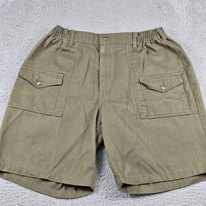 Vintage Boy Scouts of America Shorts Mens 36 Green Uniform Cargo Utility 90s BSA